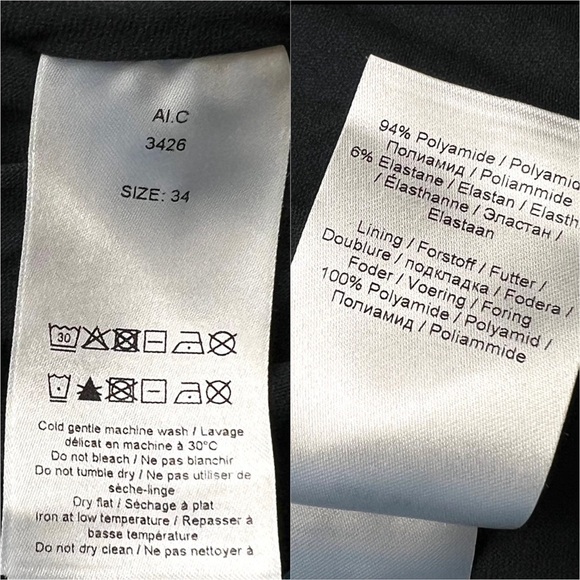 GANNI Floral Ruched Stretch Tulle Short Sleeve Crew Neck Bodycon Sheath Dress XS - Picture 15 of 16